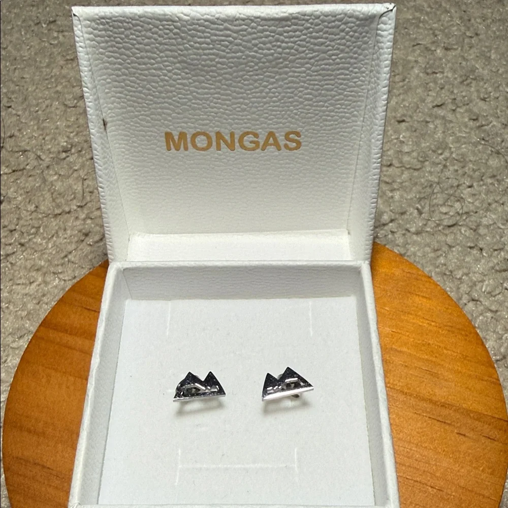Silver Mountain Earrings